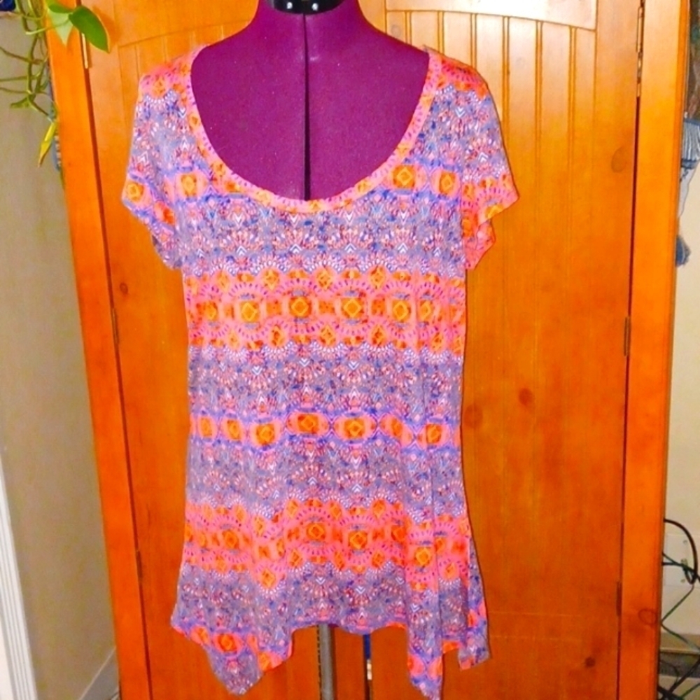 MAX JEANS SHORT SLEEVE TUNIC